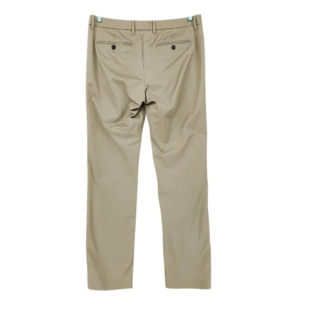Bonobos Chino Pants 33x32 Mens Wednesday Slim Fit Cotton 12356-KH003 Y2K Preppy